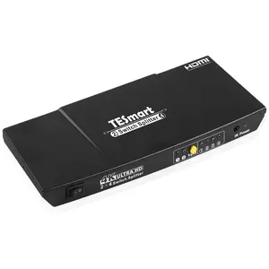 Ultra Hd 4K 30Hz 2 In 4 Out 4 Port Hdmi Spliter Hdcp 1.4 36 Bit Deep Color