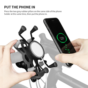 แท่นชาร์จไร้สายแม่เหล็กแบบสปริง ดีไซน์ใหม่ แข็งแรง พร้อมตัวกันสั่น 360 องศา - Product Image 2