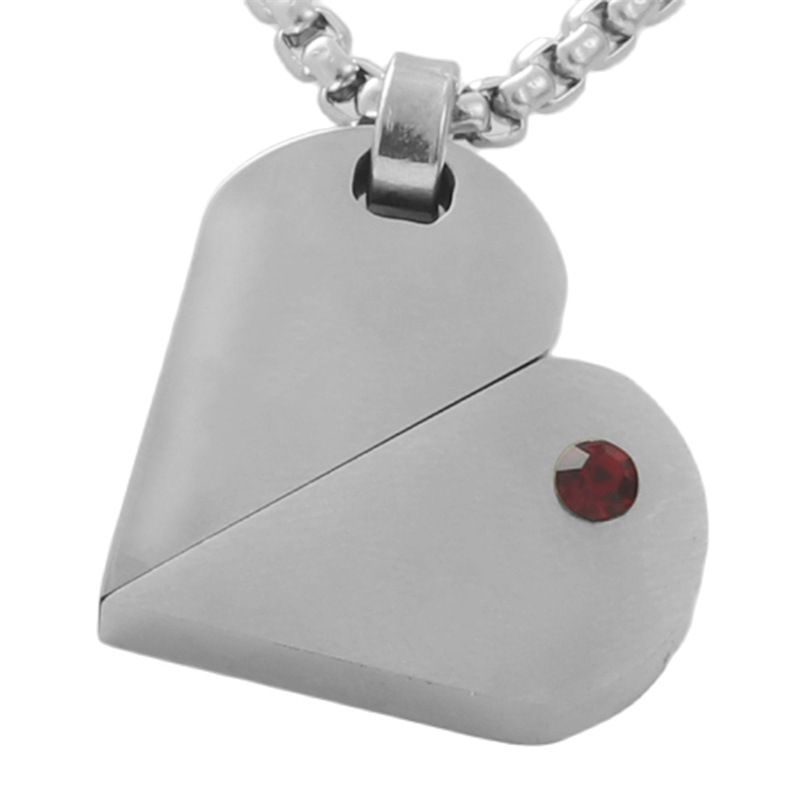 Pendentif diamant rouge