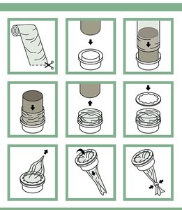 Film de <span class=keywords><strong>recharge</strong></span> pour poubelle à couches VCPC, sacs de <span class=keywords><strong>recharge</strong></span> pour poubelles à couches, recharges pour poubelles <span class=keywords><strong>Angelcare</strong></span> - Product Image 5