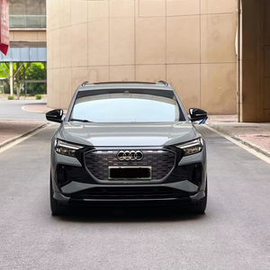 <span class=keywords><strong>Audi</strong></span> Q4 E-tron 40 SUV électrique d'occasion 2024, longue autonomie, véhicule électrique intelligent, prêt à l'exportation, gris sur noir - Product Image 1