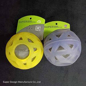 ODM-juguete para mascotas personalizado OEM, pelota de goma suave duradera para morder, con sonidos, fácil de limpiar, fabricante verificado - Product Image 6