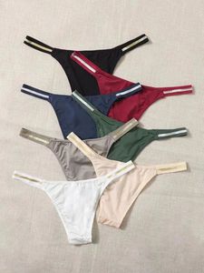 Nuevas bragas de algodón transpirables y suaves para mujer, talla grande, con cinta personalizada de punto para decoración menstrual diaria. - Product Image 4