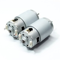 Moteur à engrenages CC à aimant permanent brossé haute puissance DC7512 24V 36V pour appareils électroménagers, mixeur, machine à lait de soja