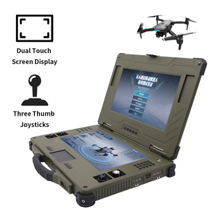 AICSHTER Nueva Laptop Robusta de 13.3 Pulgadas con Doble Pantalla, Terminal de Control de Vuelo UAV, I7-11390H, 4GB de Gráficos Discretos, SSD, Inglés, Resistente - Product Image 1