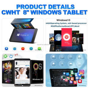 Pocket 8 Inch Mini Máy Tính Xách Tay 2 Trong 1 Win10 Máy Tính Bảng 8GB + 128GB Trong-Tel CPU Quad Core Xách Tay Màn Hình Cảm Ứng Máy Tính Phần Cứng & Phần Mềm - Product Image 4