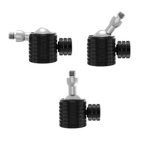 Adaptador de Trípode de Aleación de Aluminio con Rotación de 360 Grados y Cabezal de Bola Mini Antihuellas, Suministro Directo de Fábrica - Product Image 2