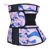 NANBIN Vente en gros Ceinture d'entraînement en latex colombien respirante à 3 crochets pour l'exercice abdominal