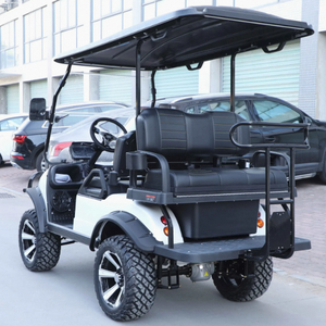 รถกอล์ฟไฟฟ้าขนาดเล็ก 4 ที่นั่ง แบตเตอรี่ลิเธียม มอเตอร์ 5 กิโลวัตต์ รับน้ำหนักได้ 300 กิโลกรัม ความเร็วสูงสุด 24 กม./ชม. - Product Image 6