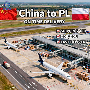 Transport de produits de marque professionnel et rapide de la Chine à la Pologne expédition de fret aérien de porte à porte - Product Image 1