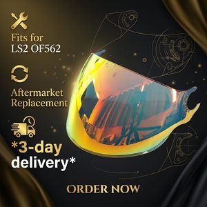 Visière de remplacement LS2 OF562 pour <span class=keywords><strong>casque</strong></span> <span class=keywords><strong>intégral</strong></span> LS2 – Lentille supplémentaire pour <span class=keywords><strong>casque</strong></span> de moto - Product Image 2