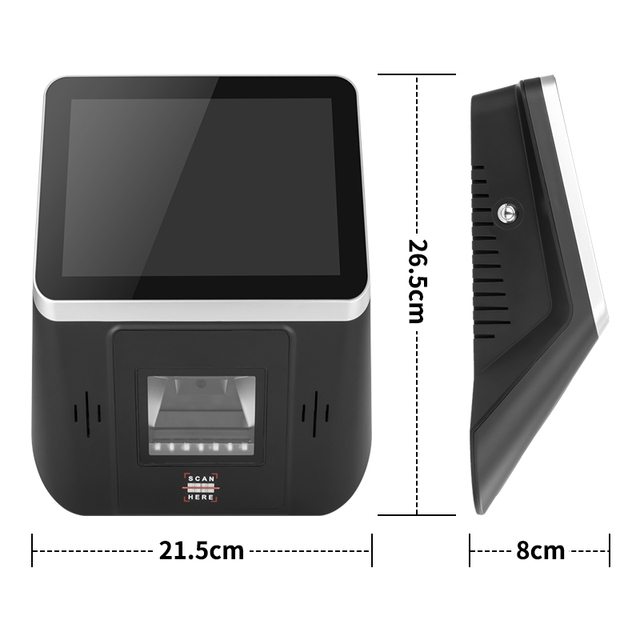 Licon Supermarket Barcode QR Code Scanner Price Checker 8inch Android OS POE Touch Screen Self-checking Kiosk RK3568 4GB