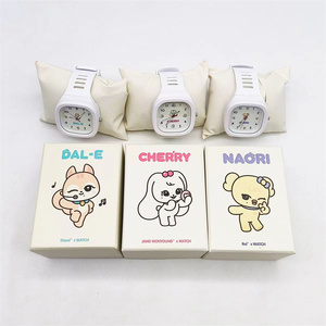 Reloj diario KPOP IVE MINIVE con dibujos animados para estudiantes, reloj resistente al agua Wonyoung Gaeul Yujin REI LIZ, colección de regalos de cumpleaños para fans - Product Image 3