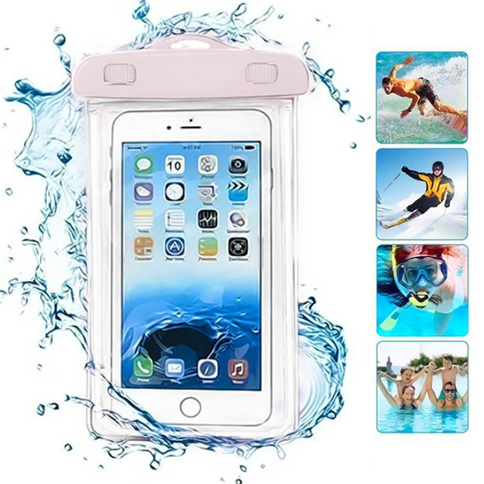 universal waterproof pvc pouch cellphone dry bag case for iphone galaxy