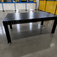 Meja Las 3D Modular Kustom untuk Fabrikasi Struktur Logam dan Penahan Komponen