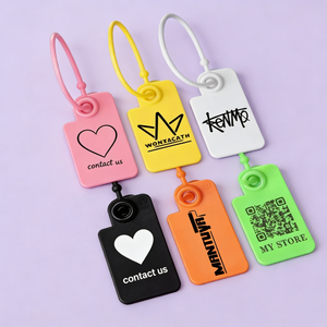 <span class=keywords><strong>Étiquette</strong></span>s imprimées gratuites pour vêtements, <span class=keywords><strong>étiquette</strong></span>s personnalisées en plastique avec logo, <span class=keywords><strong>étiquette</strong></span>s antivol jetables pour vêtements, bijoux, cadeaux, montres - Product Image 1