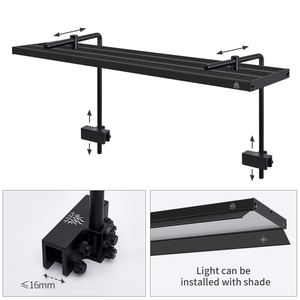 Lampe LED pour aquarium Weekaqua à spectre complet RGB UV, dimmable, pour plantes aquatiques, en aluminium, installation facile - Product Image 5