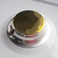 Brûleur en cuivre pour cuisinière à gaz avec capuchon en laiton – Pièce de rechange de qualité supérieure