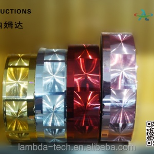 Feuille de gaufrage à chaud/froid écologique, résistante à l'eau, holographique et colorée pour papier (rouleau de 120 m) - Product Image 6