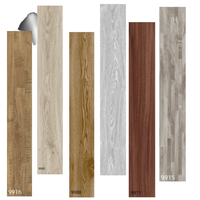 2,0mm LVT-Bodenbelag 100% Neues Design Trockenrücken Selbstklebende Holzoptik Kunststoff-PVC-Vinyl-Bodenplanken