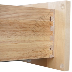 Delivery in USA Standard Size RTA Cabinet Frame Kitchen Base Cabinets Stock <b>Solid</b> <b>Wood</b> Kitchen Cabinets in Natural Finish - Product Image 6