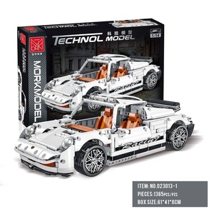 טכני 1:14 מהירות סופר המכונית חוסם מכונית חינוכית מודל ילדים צעצועים בניית לבנים מכונית חינוכית - Product Image 4