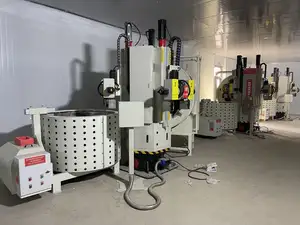 Robot de fabricación de carcasas, equipo de fundición de precisión de inversión de Sol de sílice, máquina de fabricación de carcasas, sistema de fabricación de carcasas completamente automático