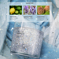 OEM Duftkerze Romantische Valentinstag-Atmosphäre Aromatherapie-Kerze LED-Beleuchtung Dekorative Weihnachts-Duftkerze