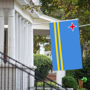 Banderas de <span class=keywords><strong>Aruba</strong></span> de 3x5 pies al por mayor, poliéster 68D/100D, personaliza todas las naciones, envío rápido, proveedor fiable, entrega rápida - Product Image 5