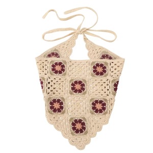 Q&Y Nuova Fascia per Capelli Floreale all'Uncinetto, Foulard da Donna, Sciarpa per Capelli, Fascia con <span class=keywords><strong>Margherite</strong></span>, Foulard Vintage a Quadrati per Ragazze - Product Image 5