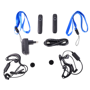 Mini radio walkie talkie ET-H5, transceptor UHF de 3 km, 2 piezas/caja, par/caja - Product Image 5