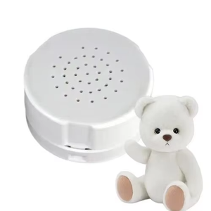 Module d'enregistrement vocal circulaire de 30 secondes de haute qualité, style tendance, pour animaux en peluche, avec durée de voix personnalisable - Product Image 1