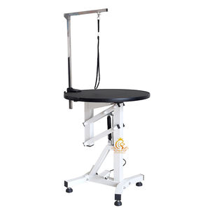 Tavolo Moderno in Metallo per Toelettatura Animali EUR PET con Sollevamento a Pressione d'Aria e Supporto Girevole per Cani e Gatti - Product Image 3