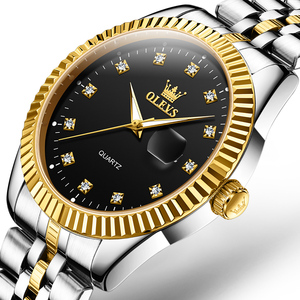 Diamant Hardlex <span class=keywords><strong>Montre</strong></span> pour Homme Bracelet en Acier Inoxydable Montres pour Hommes Original De Luxe Quartz Étanche Date <span class=keywords><strong>Montre</strong></span>-Bracelet - Product Image 6