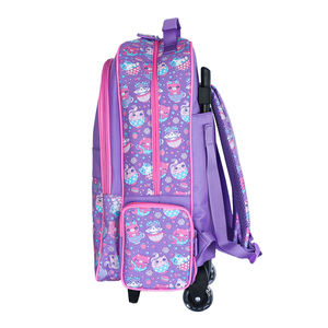 Sac <span class=keywords><strong>à</strong></span> dos scolaire imperméable et mignon pour garçons et filles, sacs de voyage pour enfants, sacs <span class=keywords><strong>à</strong></span> bandoulière de randonnée, valises avec chariot <span class=keywords><strong>à</strong></span> <span class=keywords><strong>roulettes</strong></span> amovible - Product Image 4