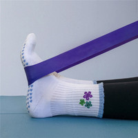 Chaussettes de yoga et de pilates personnalisées avec logo pour femmes, chaussettes de sport avec logo brodé jacquard, antidérapantes, pour pilates reformer