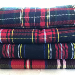 Chemises en Polyester teint en tissu écossais, Offre Spéciale-300gsm, en stock - Product Image 2