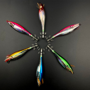 2026 GAMA Japón yo-zuri molde Lazer madera Camarón cebo artificial <span class=keywords><strong>DTD</strong></span> EGI calamar jig sepia plástico duro señuelo de pesca senuelo de calamar - Product Image 6