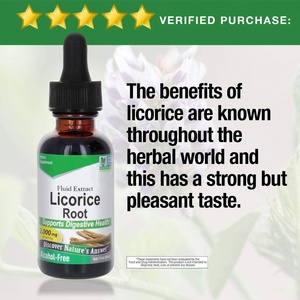 Nutrivoce OEM/ODM/OBM Meyan Kökü Ekstresi Yağı Damlaları Güzellik Kozmetikleri Oral Sıvı 30ml Cilt Bakımı için Sağlıklı Gıda - Product Image 2