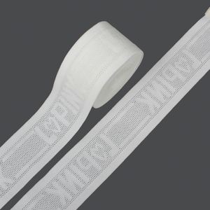 China Supplier Wholesale Textile Accessories Customized Straps Nylon Spandex Logo Elastic Jacquard Elastic <b>Webbing</b> Straps - Product Image 1