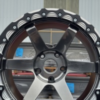 Jantes forgées chromées personnalisées TE37 à six branches, 17, 18, 19 pouces, monobloc, 5x114.3/5x120, finition brillante, lèvres polies, ajustement universel
