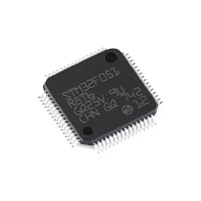 New and Original IC STM32F051R8T6 Microcontroller Integrated Circuits MCU 32BIT 64KB FLASH 64LQFP