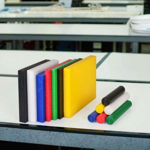 Lámina de POM Blanca, Negra, Verde y Amarilla de Tamaño Personalizado SY - Product Image 3