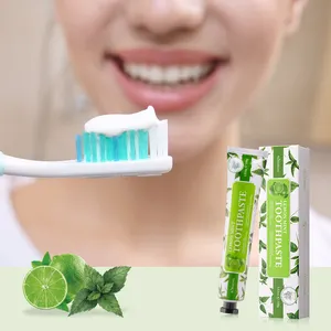 OEM KORMESIC all'ingrosso limone estratto menta sbiancante dentifricio per uso domestico