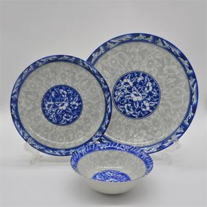 Muestra de <span class=keywords><strong>12</strong></span> piezas disponible Juego de comedor de porcelana de cocina de cerámica <span class=keywords><strong>Vajilla</strong></span> de restaurante - Product Image 2