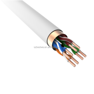 Best Selling Cat5 FTP CCA <b>Outdoor</b> <b>Cable</b>, Single Shield 0.43/0.45/0.5mm 300m LSZH Jacket, LAN <b>Cable</b> - Product Image 3