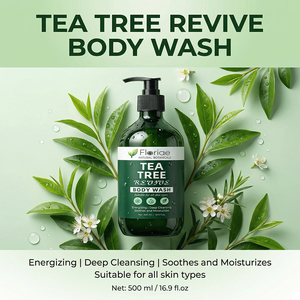 <span class=keywords><strong>Gel</strong></span> <span class=keywords><strong>Douche</strong></span> Hydratant et Lissant pour le Corps aux Extraits Botaniques de Thé Vert et d'Aloe Vera – Vente en Gros - Product Image 3