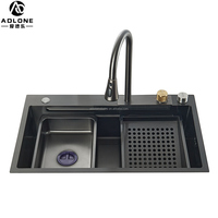 Bas prix vente chaude nid d'abeille cascade évier multifonctionnel anti-rayures cascade évier de cuisine