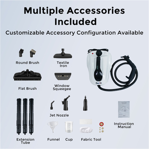 <span class=keywords><strong>Limpiador</strong></span> a <span class=keywords><strong>Vapor</strong></span> Portátil de Limpieza Profunda para Múltiples Superficies, para Pisos, Cocina y <span class=keywords><strong>Ventanas</strong></span> - Product Image 5