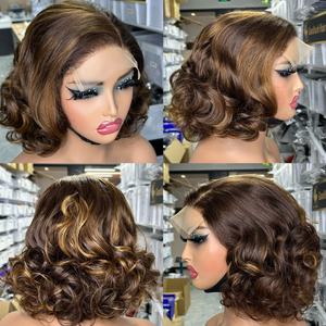 Pelucas de cabello humano rizado vietnamita de encaje transparente para mujeres negras, proveedor de envío directo más vendido - Product Image 2